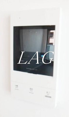 【設備】 | ファビオ東大前 | モニター付きインターホンです。