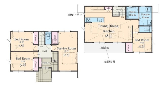 名瀬町新築戸建A号棟の画像