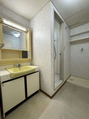 労住協第21ビル西宝町ニューマンションの独立洗面台