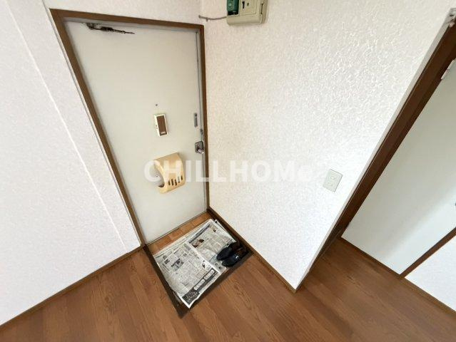 カントリーハイツの玄関|当社、チルホームのHPもご覧ください(^^)/物件情報多数♪
