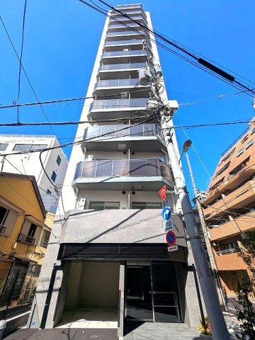 Prime Bliss新御徒町の外観|インターネット無料、南向き日当り良好です、近隣にはスーパーライフ、マツモトキヨシ、小島公園など生活環境良好です
