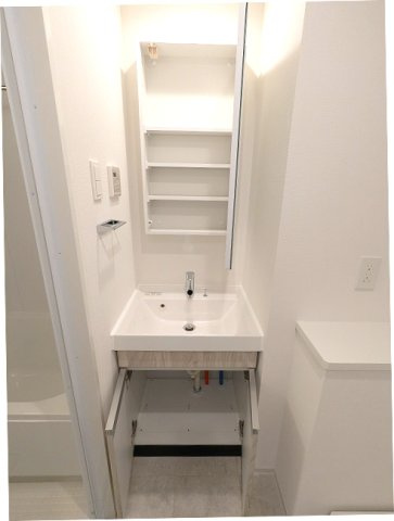 Prime Bliss新御徒町の設備|参考写真、トイレと独立した独立洗面脱衣室です