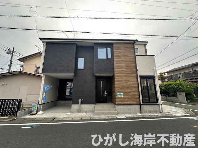 平塚市黒部丘　新築戸建　全2棟の外観|現地外観
