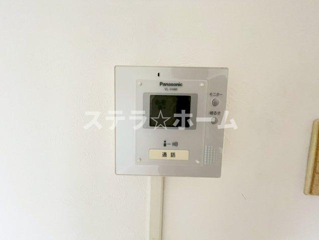 リバーサイドしろきた第40号棟の防犯設備|インターホンです