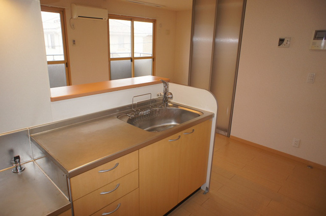 リビングタウンひたち野 Ｂのキッチン