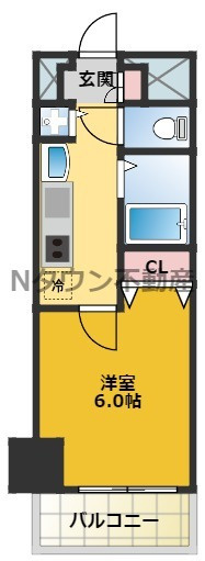 【間取り】 | プレサンス新栄リミックス | 間取りです。