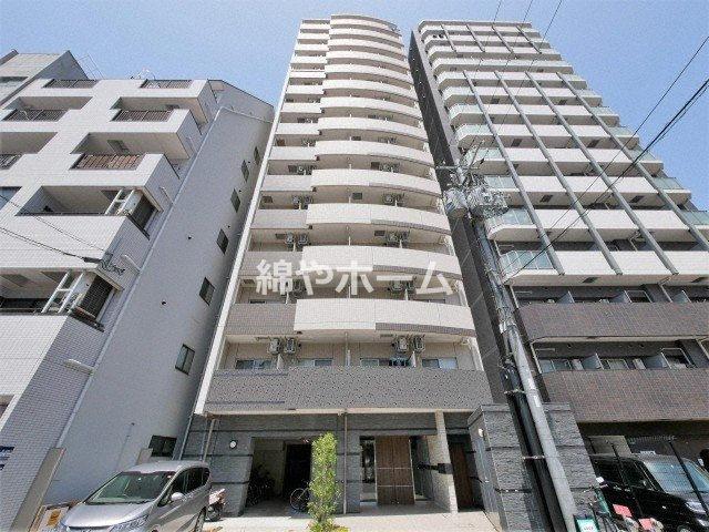 レジュールアッシュ難波MINAMI-Ⅲの外観|おしゃれな外観です