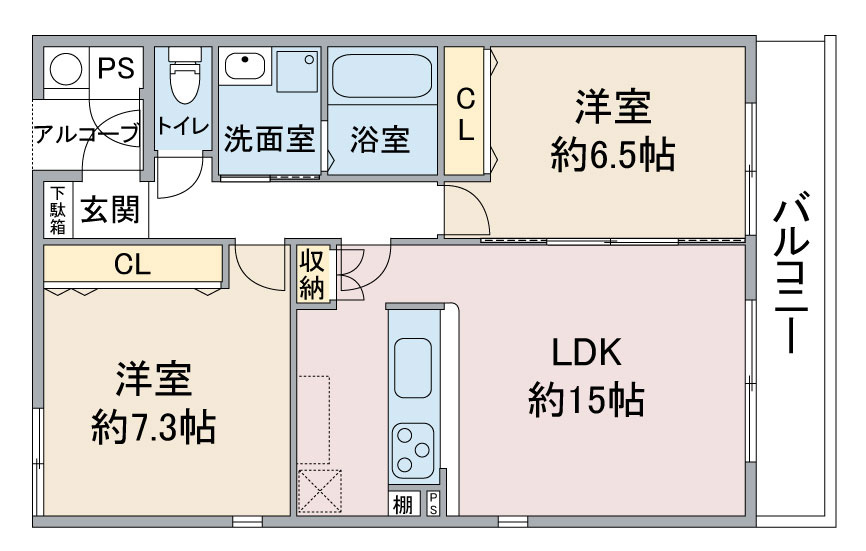 コーポハルラサン　北棟