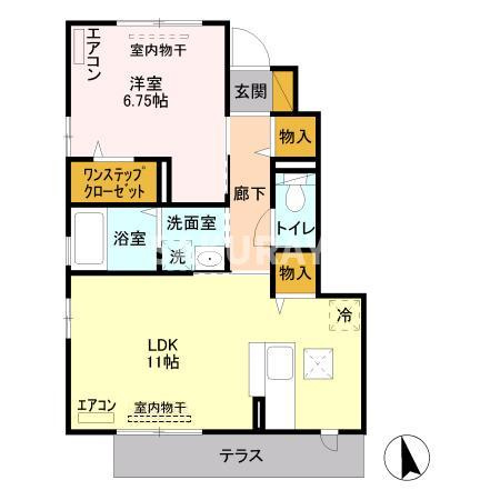 クレディ Ｂの間取り
