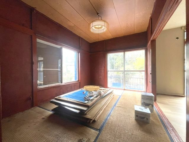 目印になる青い家　人と被らない住まいの和室|和室です