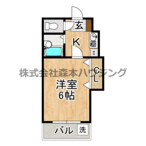 【間取り】 | 　スタジオM