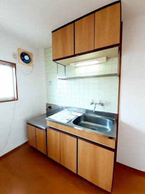 【キッチン】 | ハイツ井出Ａ | お料理しやすいキッチンです