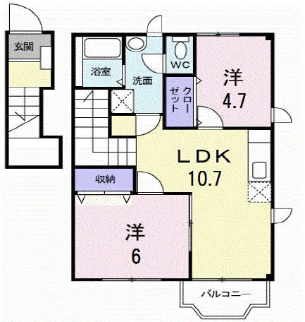 セレーノの間取り