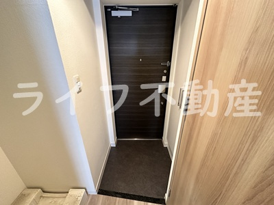 ララプレイス玉造オーブの玄関|きれいな玄関です