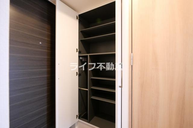 ララプレイス玉造オーブの収納