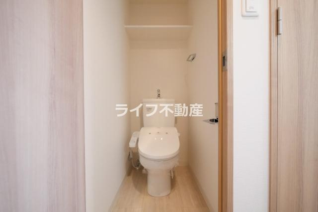 ララプレイス玉造オーブのトイレ