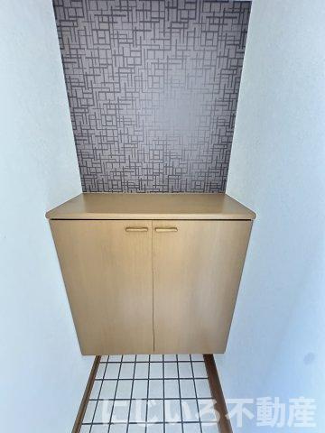 ハーバービュー金磯Cの玄関