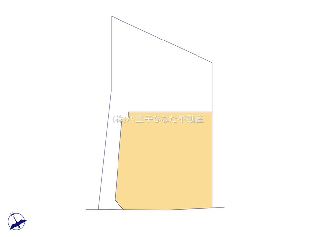 『八王子市中古戸建て』八王子市片倉町1585-1【仲介手数料無料】　八王子市片倉町　の区画図|～仲介手数料無料☆八王子ひなた不動産～八王子市片倉町　中古戸建