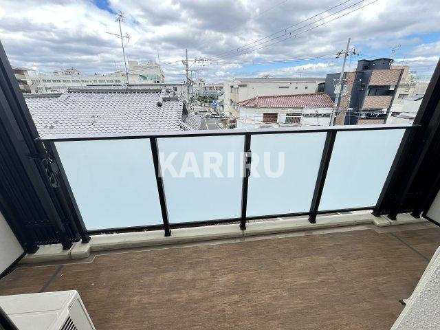 SK RESIDENCES 城北のバルコニー