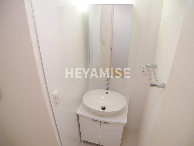 ヴェルジェ平間の洗面所