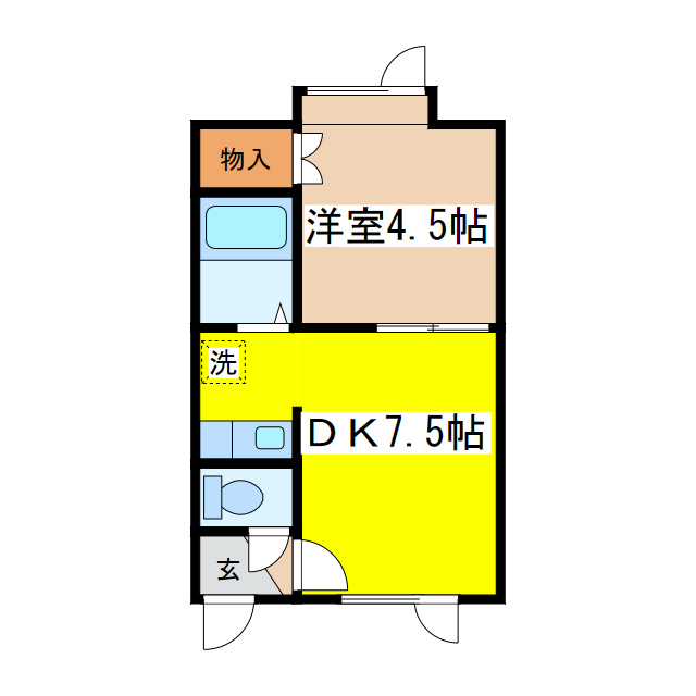 レオーネ芦野の間取り