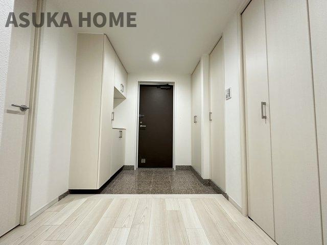 クイーンズガーデンサウスコートレジデンスの駐輪場|屋内に有る駐輪場なので自転車を風雨から守れます。