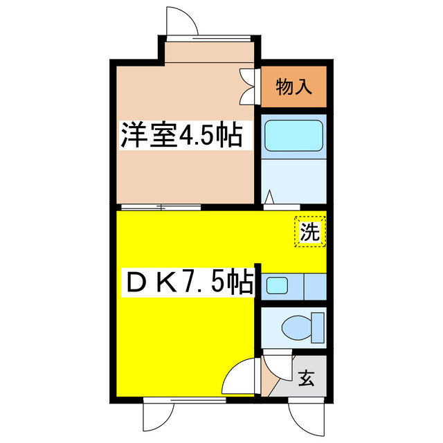 レオーネ芦野の間取り