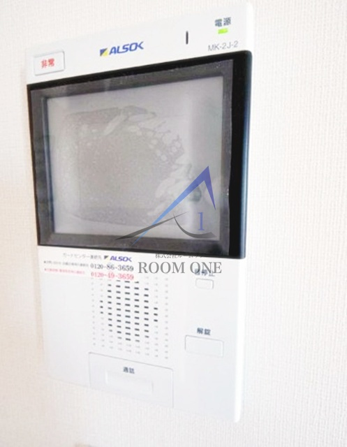 マーシスマルルのセキュリティ|モニター付きインターホンです。