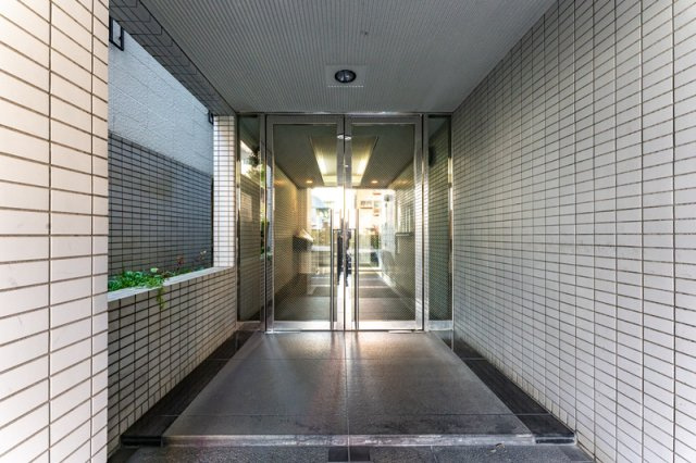 藤和シテイコープ代田橋のエントランス