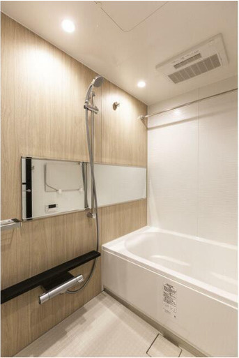 アンソレイエ下北沢の浴室