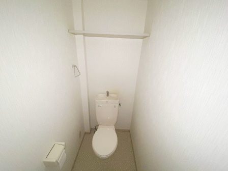 スタンレーマンションⅡのトイレ|シンプルで使いやすいトイレです