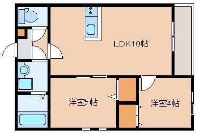 グランドAK箱崎の間取り