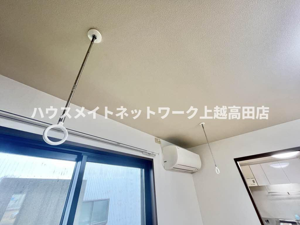 パストラル新光町Ⅰの展望|室内物干し