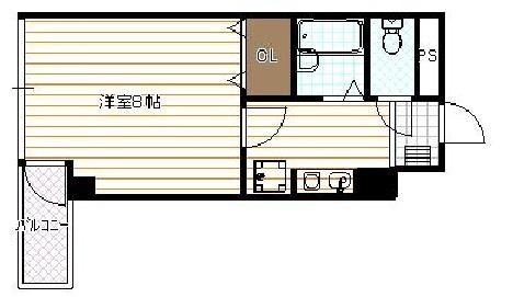 エレガンス岡崎の間取り