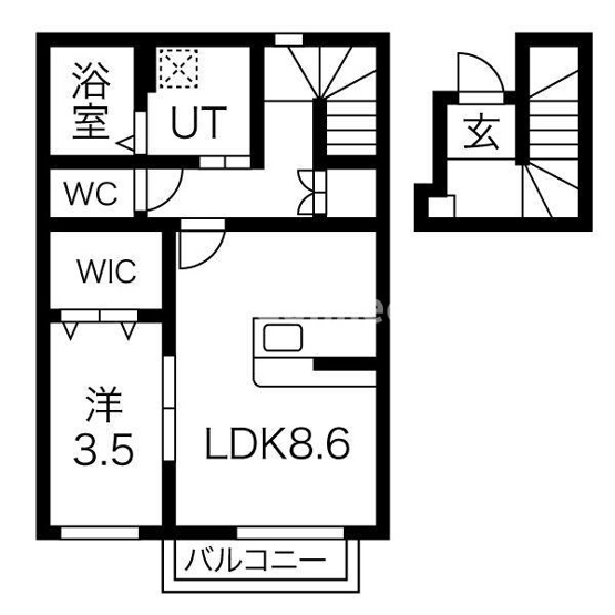 【間取り】 | Ｍａｉｓｏｎ　Ｒｕｉｎａｒｔ