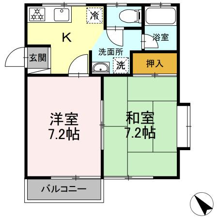 【間取り】 | クレメンティアＣ