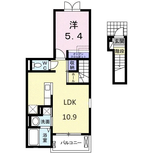 モデッサの間取り