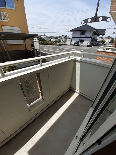 ジベルニーⅢのバルコニー