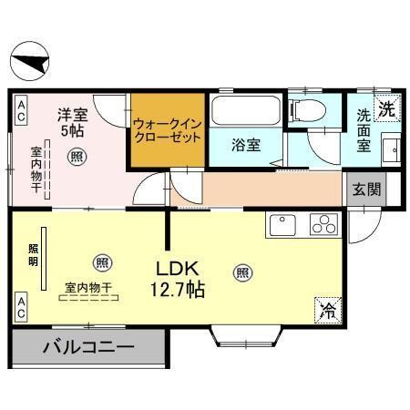 New Leavesの間取り