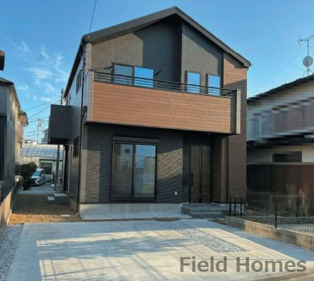 藤沢市大庭新築戸建て　4期1号棟の外観|外観「藤沢市大庭新築戸建て　1号棟」