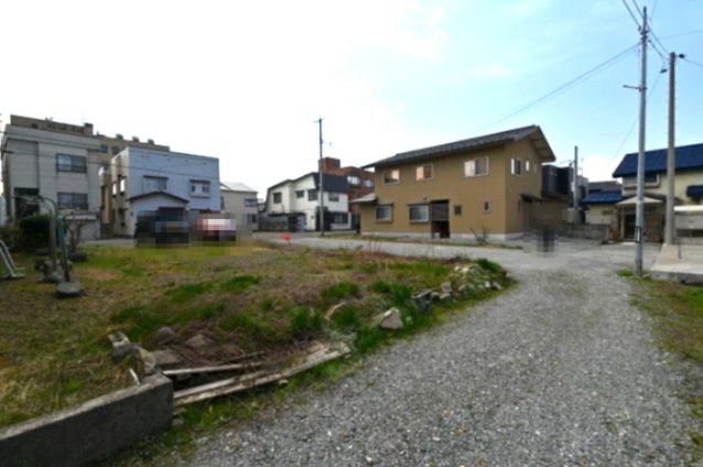 【外観】 | 青森市茶屋町　売地 | 北側道路