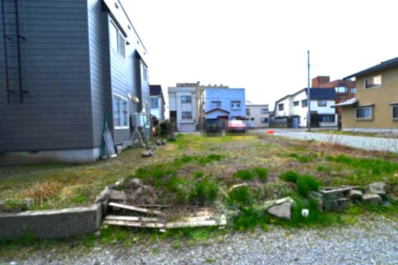 【外観】 | 青森市茶屋町　売地 | 北側から撮影