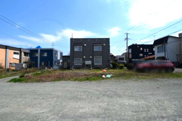 【外観】 | 青森市茶屋町　売地 | 西側から撮影