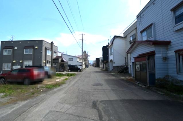 【前面道路含む現地写真】 | 青森市茶屋町　売地