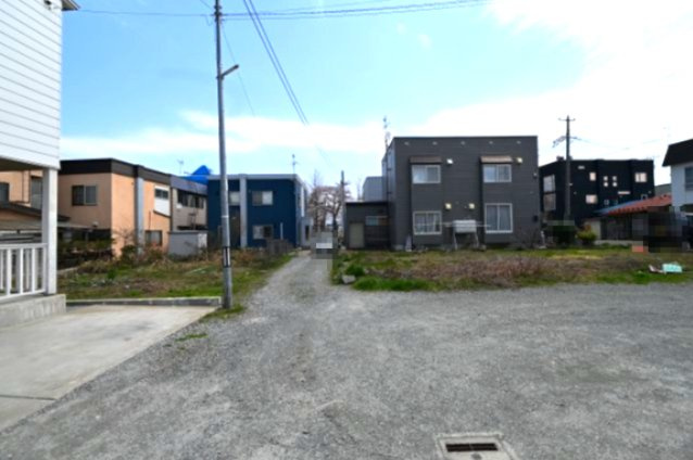 【外観】 | 青森市茶屋町　売地 | 北西から撮影
