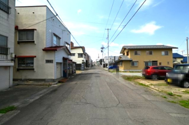 【前面道路含む現地写真】 | 青森市茶屋町　売地