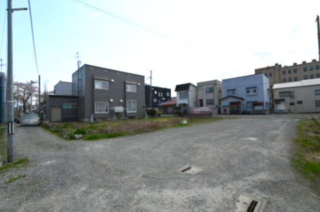 【外観】 | 青森市茶屋町　売地 | 北西側撮影