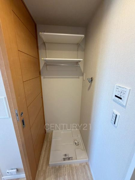 ポレスター前橋本町の独立洗面台|洗濯機置き場