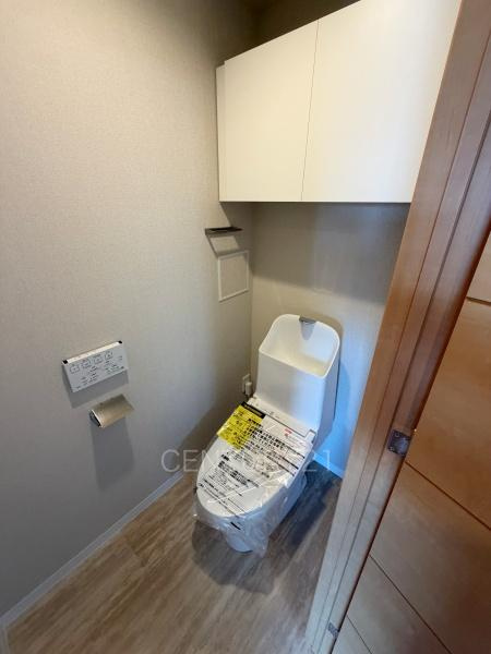 ポレスター前橋本町のトイレ|温水シャワー洗浄機能付きです。