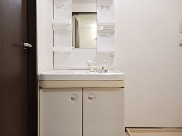 カーサ・ジョイの洗面所|忙しい朝には欠かせない洗面所です